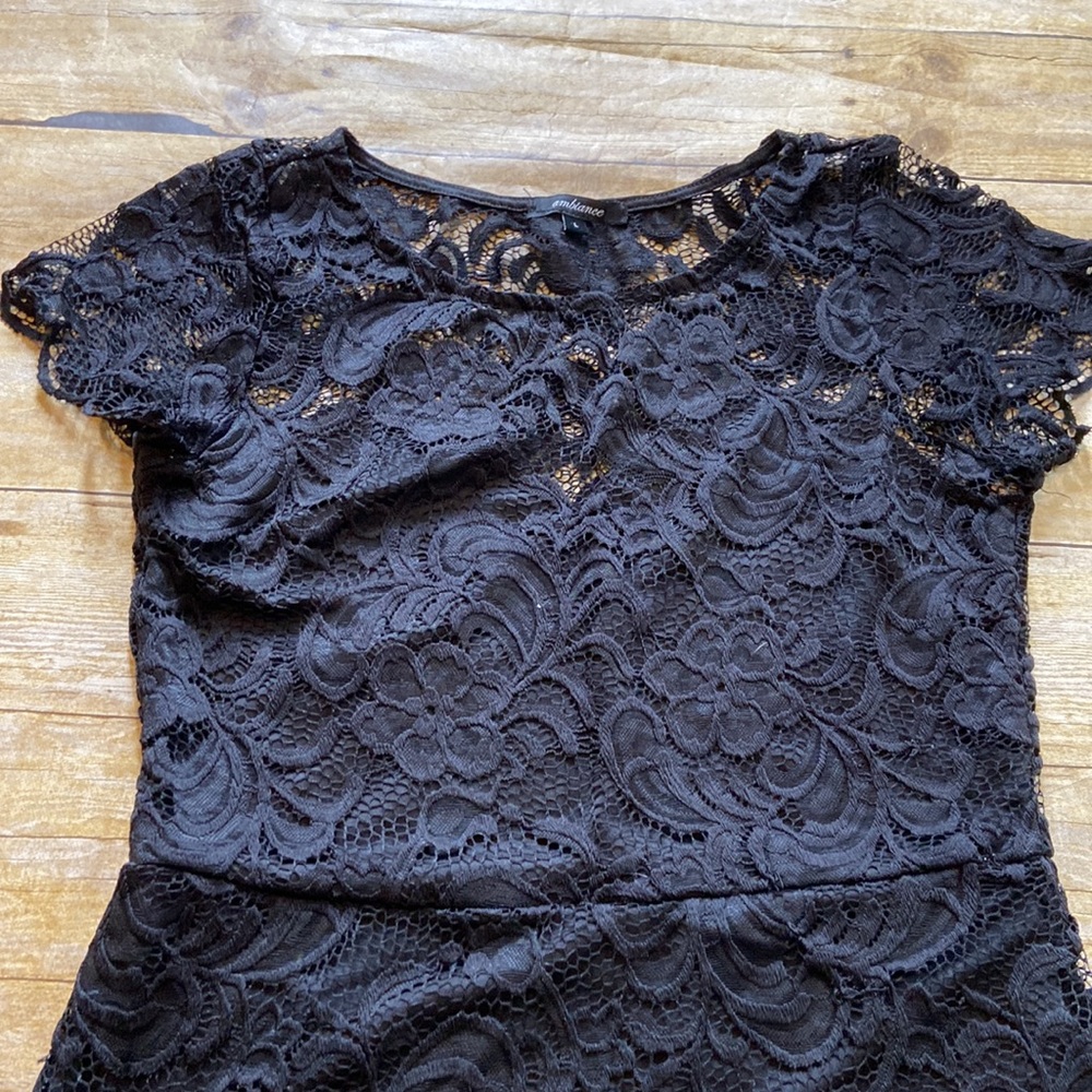 Little Black Lace Dress - Picture 2 of 5